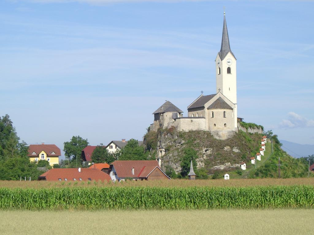 Appartement Landhaus Felsenkeller St. Kanzian am Klopeiner See Exterior foto